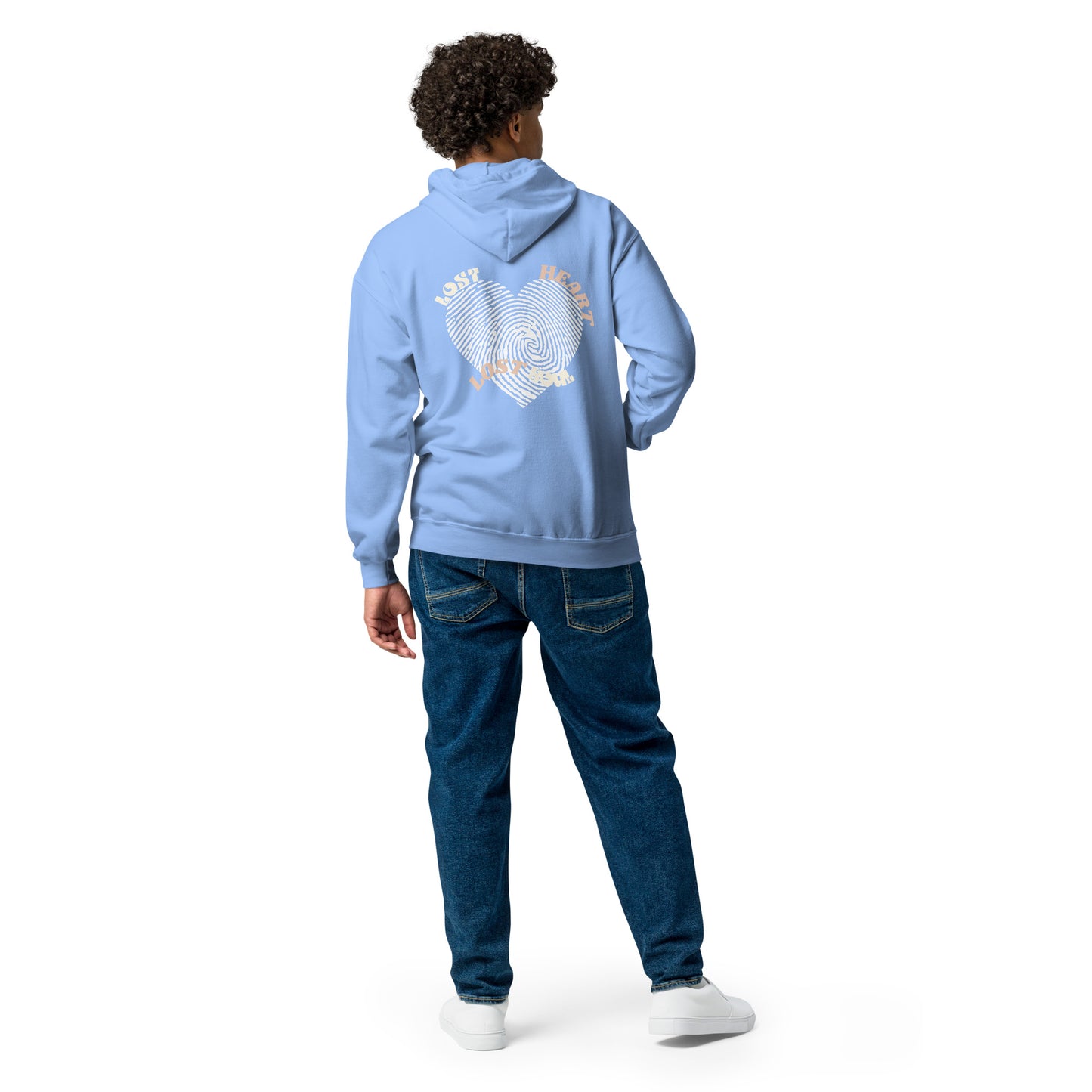 BABYBLUE ZIPPER LOST HEART