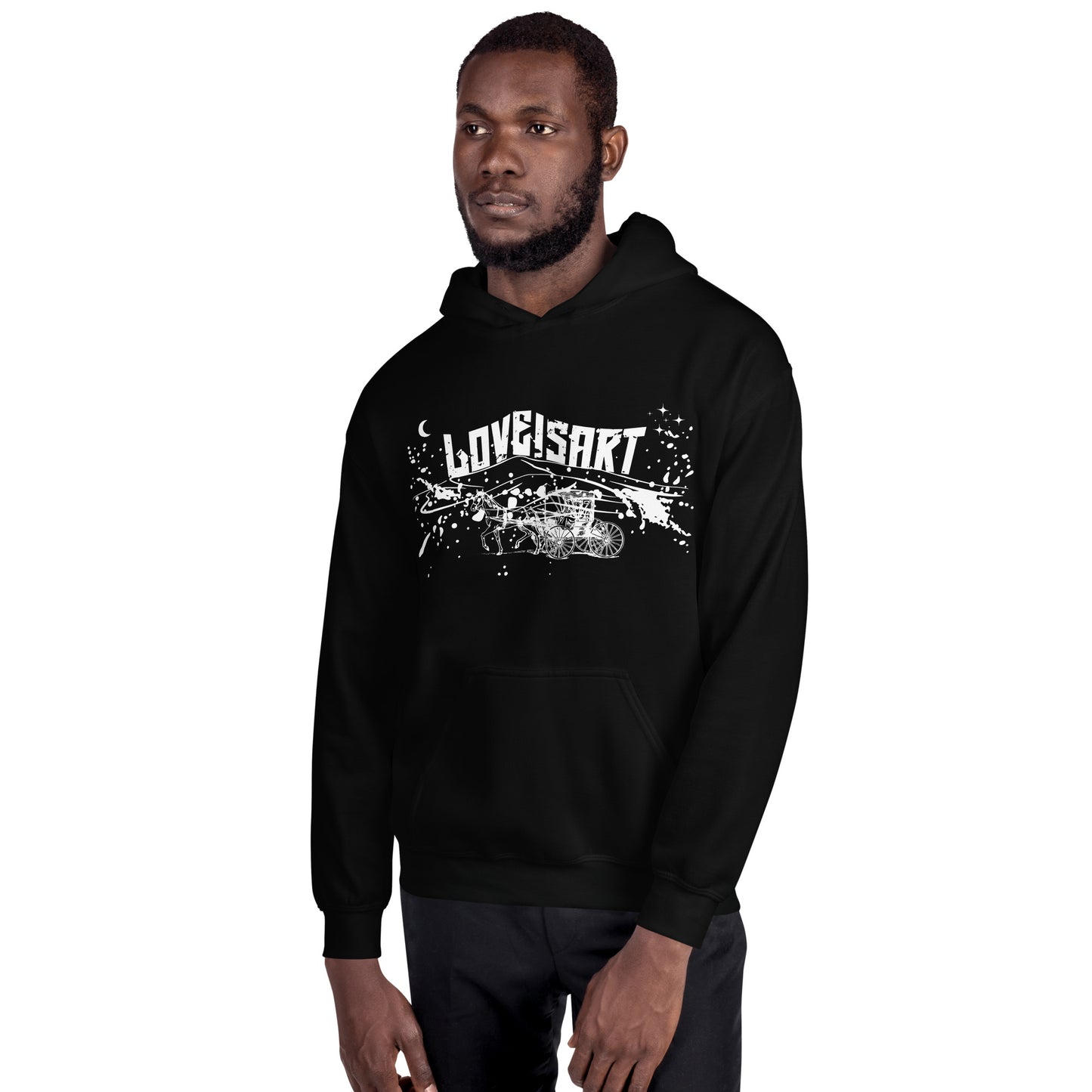 CARRIAGE HOODIE BLACK