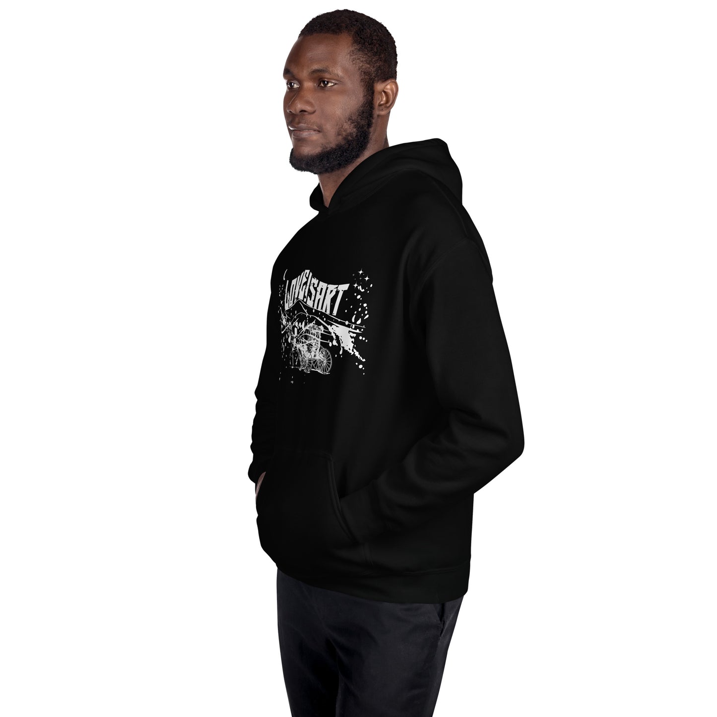 CARRIAGE HOODIE BLACK