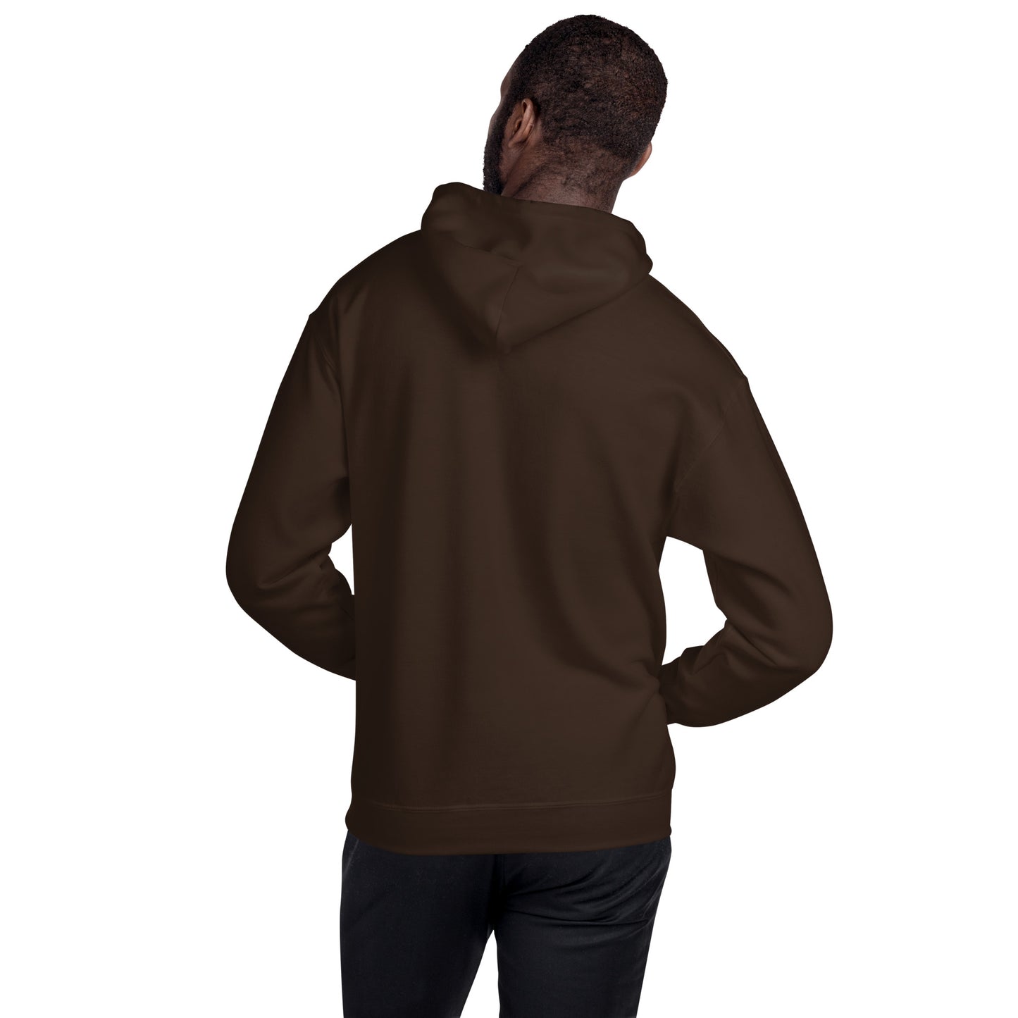 DARK CHOCOLATE PAINTING HOODIE