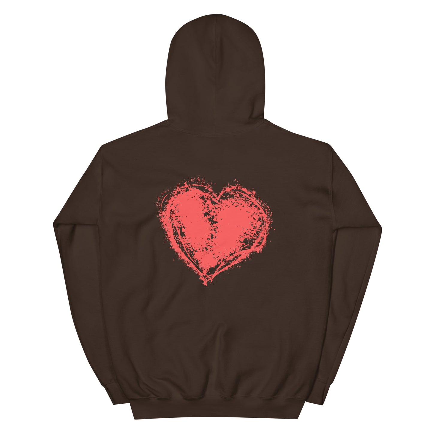 DARK CHOCOLATE HOODIE RED