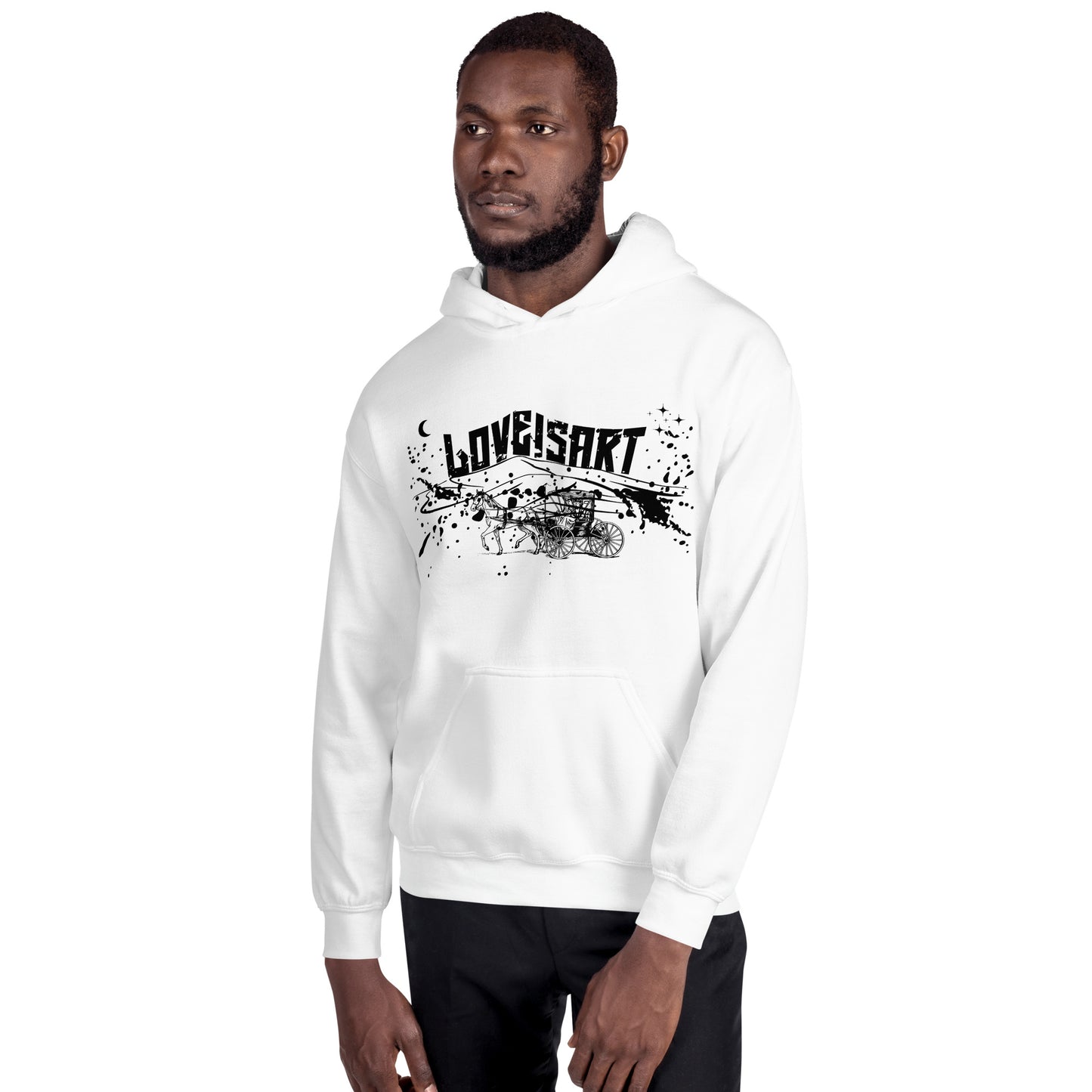 CARRIAGE HOODIE WHITE