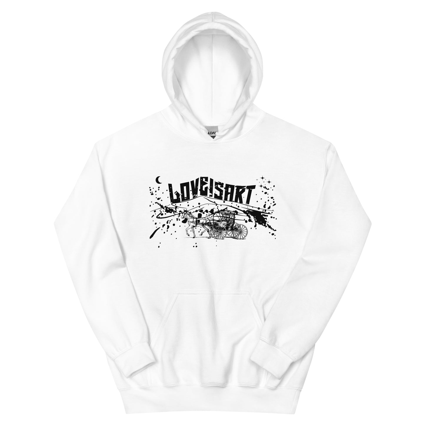 CARRIAGE HOODIE WHITE