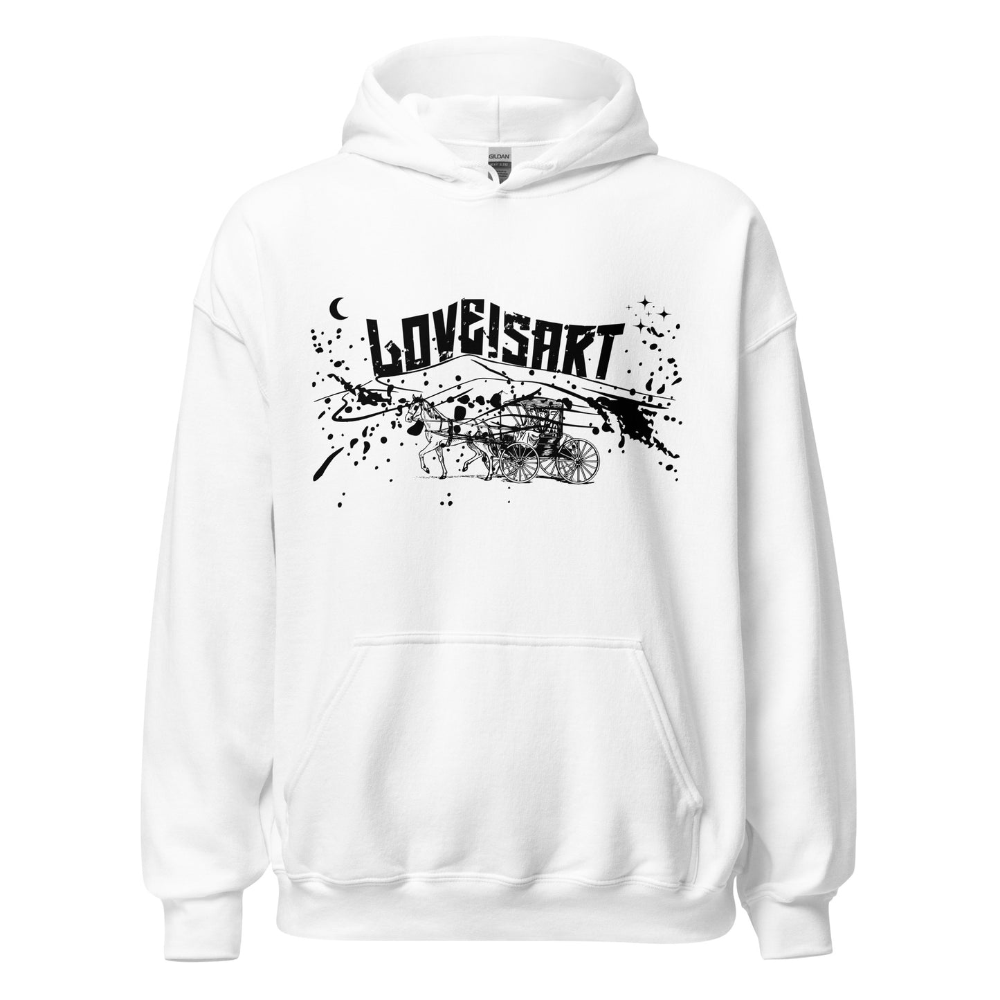 CARRIAGE HOODIE WHITE