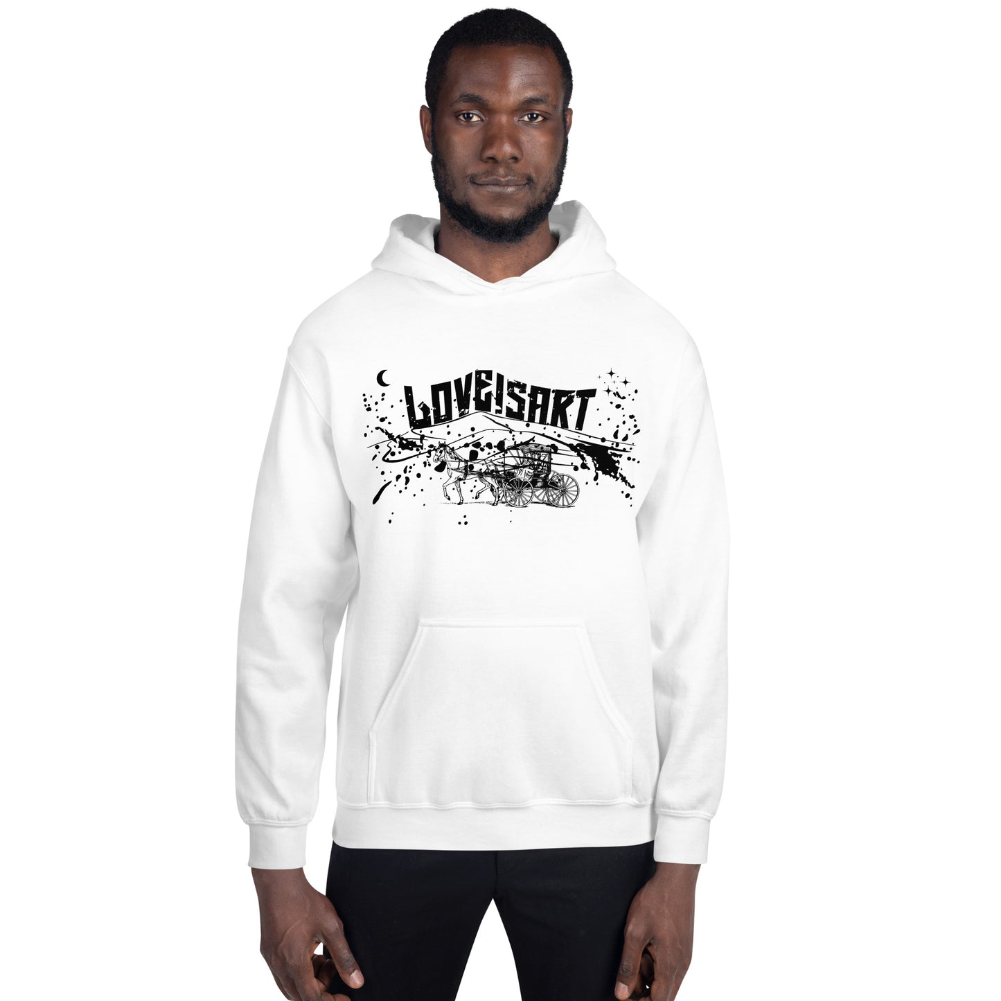 CARRIAGE HOODIE WHITE