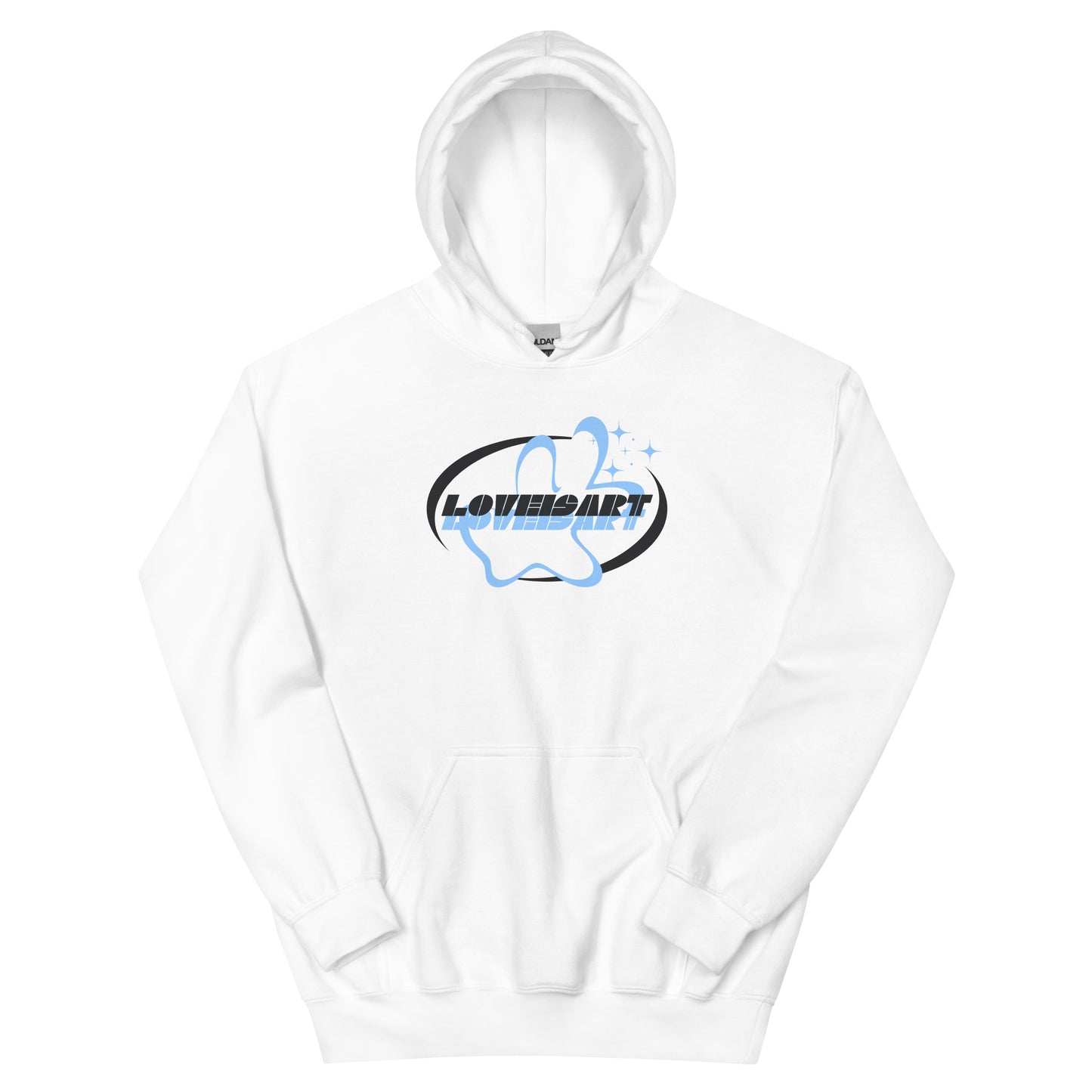 LOVEISART HOODIE WHITE