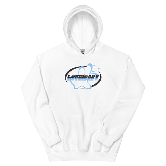 LOVEISART HOODIE WHITE