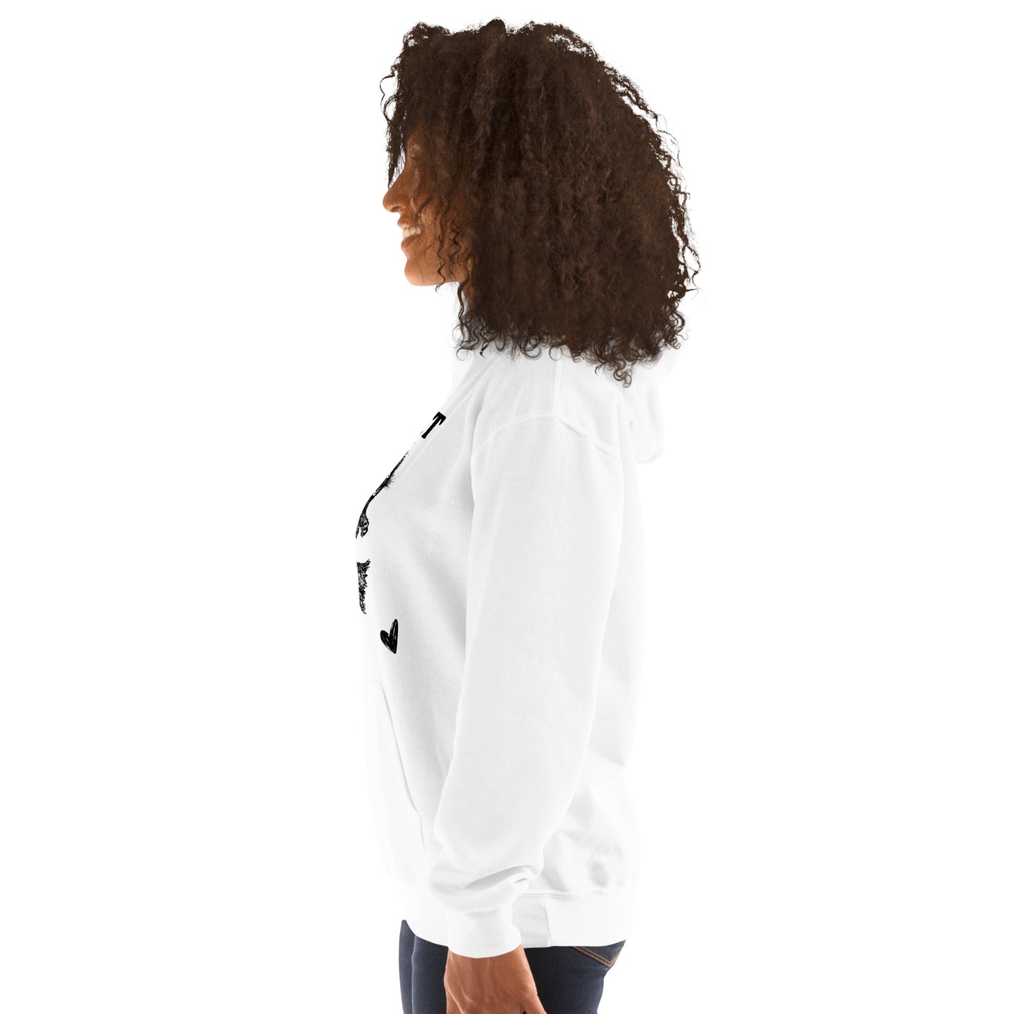 STARE DOWN HOODIE WHITE