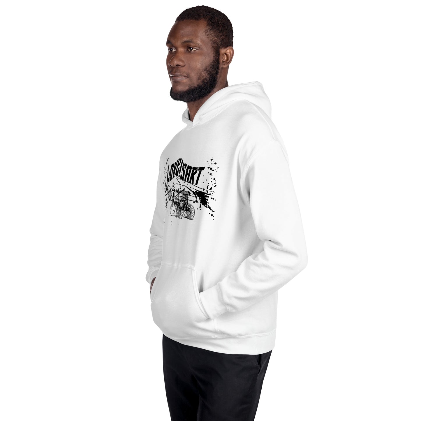 CARRIAGE HOODIE WHITE